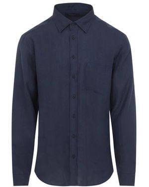 Sease Hemp Button Down Shirt - Blauw