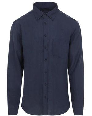 Sease Hemp Button Down Shirt - Blauw