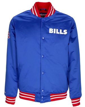 Mitchell & Ness Bomber Jackets - Blue