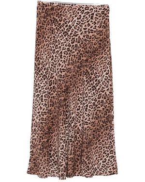RIXO London Midi Skirts - Marrón