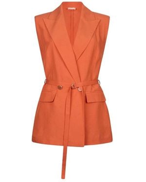 Liu Jo Waistcoats - Orange