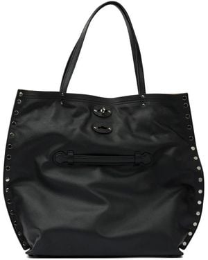 Zanellato Tote Bags - Zwart