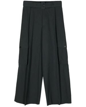 Dries Van Noten Wide Trousers - Black