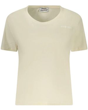 Freddy Wcylt2 Kurzärmeliges T-Shirt - Natur