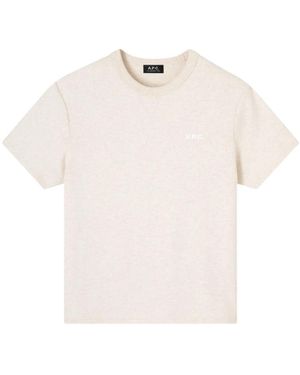 A.P.C. T-Shirts - Natural