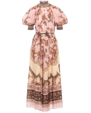 Zimmermann Kleedjes ,Veelkleurig ,Maxi Kleedjes - Roze