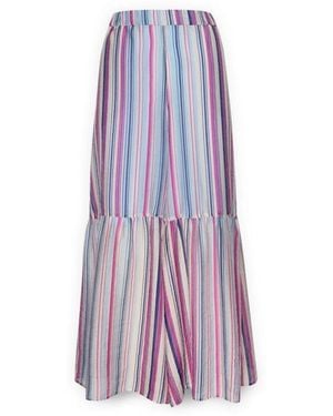 Elena Miro Wide Trousers - Morado