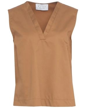 Kaos Sleeveless Tops - Bruin