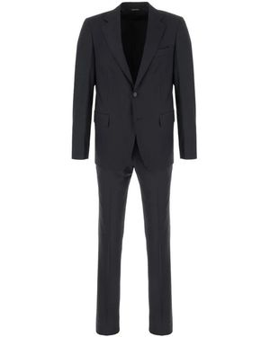 Colamarino Kostuums ,Zwart ,Leer Milanojk 0003 2325