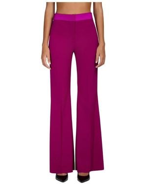 Doris S Wide Trousers - Purple