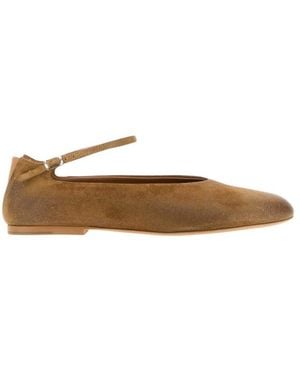 Jil Sander Elyss Ballerinas - Natur