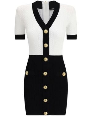 Balmain Knitted Dresses - Negro