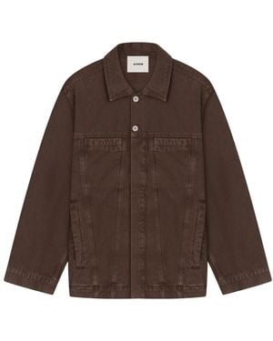 Aeron Denim Jackets - Marrone