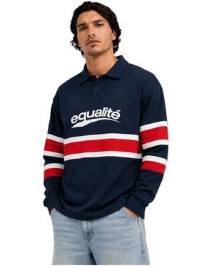 Equalite Polo Shirts - Bleu