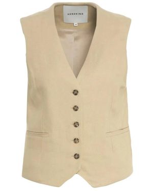 Birgitte Herskind Vests - Naturel