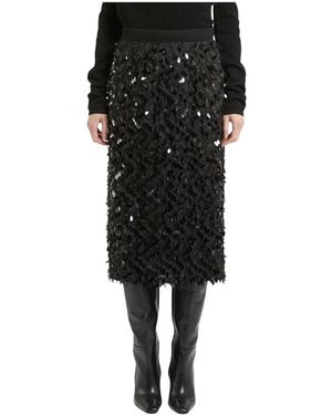 Marella Midi Skirts - Noir