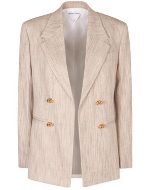 Bottega Veneta Blazers - Natural