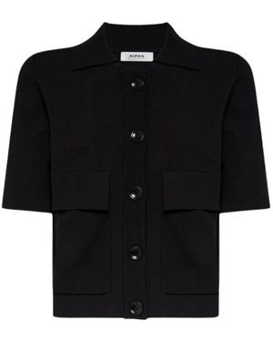 Alpha Studio Shirts - Black