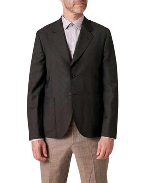 Paul Smith Geruite Blazer - Zwart