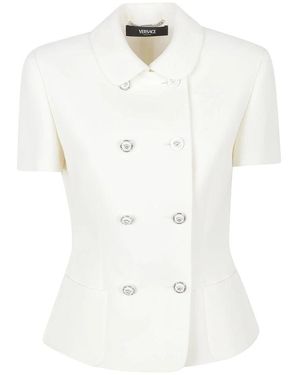 Versace Light Jackets - Blanco