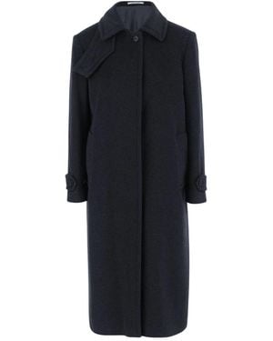Tagliatore Jassen ,Blauw ,Kasjmier Cashmere Jas - Zwart