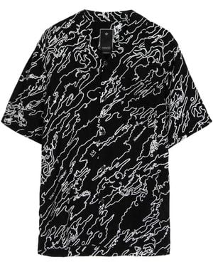 Maharishi Short Sleeve Shirts - Black