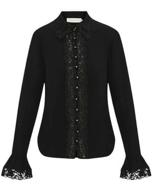Zimmermann Hemden - Zwart