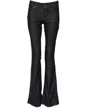 John Galliano Flared Jeans - Black