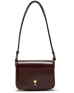 Ami Paris Shoulder Bags - Brown