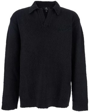 Represent V-Neck Knitwear - Blauw