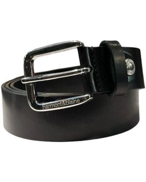 Harmont & Blaine Belts - Black