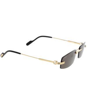 Cartier Accessoires ,Geel ,Zonnebrillen - Wit
