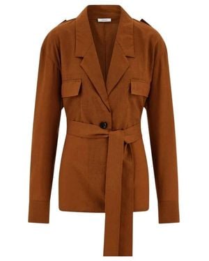 Ferragamo Single Breasted Jacket - Bruin