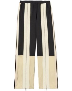 Palm Angels Wide Trousers - Black