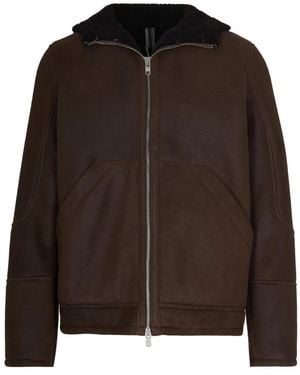 DFOUR® Leather Jackets - Brown