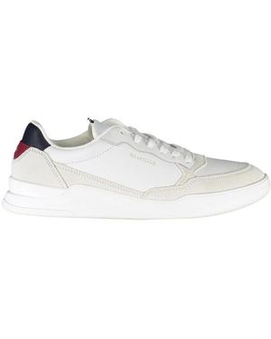 Tommy Hilfiger White Leather Men Trainer
