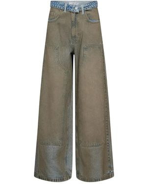 Haute L'Amitié Wide Jeans - Grau