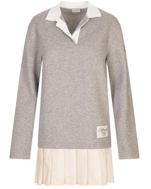 Moncler Short Dresses - Grey