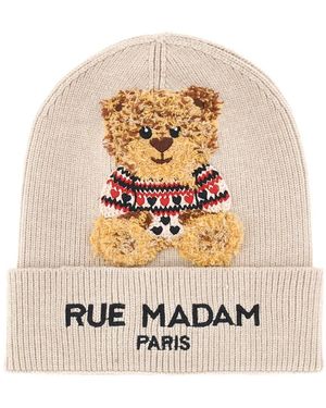 Rue Madam Marvin Love Beanie - Mettallic