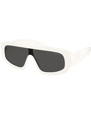 Prada Accessoires ,Wit ,Pr D10S Zonnebril - Zwart