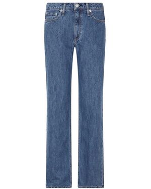 Rag & Bone Rechte Jeans - Blauw