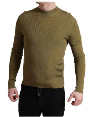 Dolce & Gabbana Round-Neck Knitwear - Vert