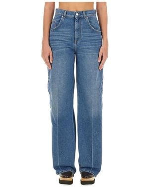 Stella McCartney Loose-Fit Jeans - Azul
