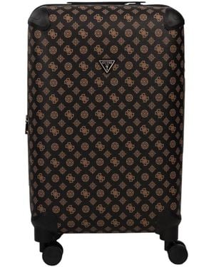 Guess Large Suitcases - Black