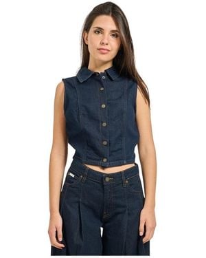 Guess Denim Shirts - Blu
