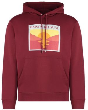 Maison Kitsuné Hoodies - Red
