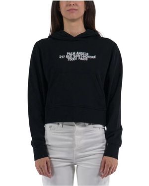Palm Angels Hoodies - Negro