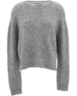 Des Phemmes Round-Neck Knitwear - Gris