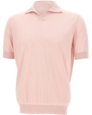 FILIPPO DE LAURENTIIS Polo Shirts - Pink