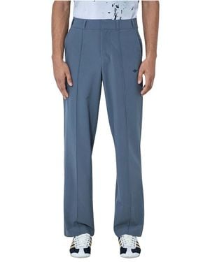 adidas Fitness ,Grijs ,Leer 007 Track Pants - Blauw